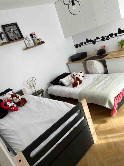 Cosy Penthouse - Large Balconies With Views - 5Min Disneyland 塞里斯 外观 照片
